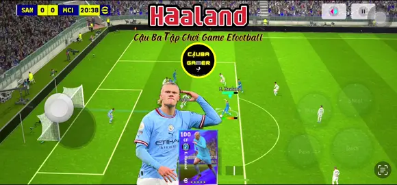 Review Haaland thẻ English League 100 - Rất hay, nhưng toàn diện thì không Game Efootball mobile 2024 #caubatapchoigame #GamingOnTikTok #efootball2024mobile #pes #fyp #review #haaland 