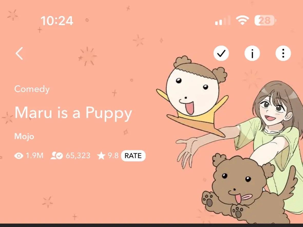 This is my favorite WEBTOON series atm🤣🤣 #webtoon #webtoonambassador #maruisapuppywebtoon #manhwa #manhwareccomendation 