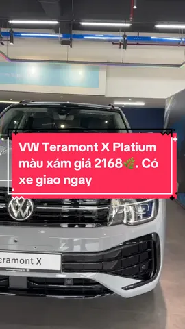 VW Teramont X Platium màu xám #vw #volkswagen #TeramontX 