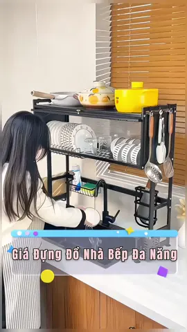 Chắc nhà phải sắm thêm kệ này thôi nhìn gọn thích quá #đồgiadụng #giadungnhabep #giadungtienloi #giadungthongminh #dogiadung #giadung #phunu #viral 