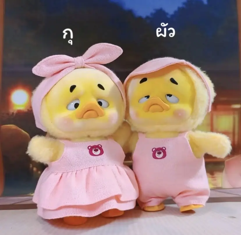 #ตุ๊กตาเป็ดหน้าบูด #ตุ๊กตาเป็ดหน้าบึ้ง #พิกัดน้อง🐣ในตะกร้าหน้าโปรไฟล์นะคะ 