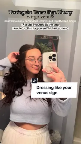 Bestie compliments are the most sacred tbh - but seriously look at the difference even just in the outfit change!  The venus sign theory is that if you dress according to your venus sign aesthetic you will look the best! You can find your venus sign by using a free online birth chart calculator, just put in the info it asks! Then you can search online for ‘how to dress like a ____ venus sign’!  dressing like my venus sign post Inspired by the queen @Sanela Estrella 