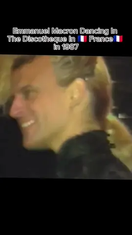 Emmanuel Macron Dancing In The Discotheque In 🇫🇷 France 🇫🇷 In 1987! @Turbocharged @Turbocharged @Turbocharged #retro #vintage #80s #emmanuelmacron #dancing 