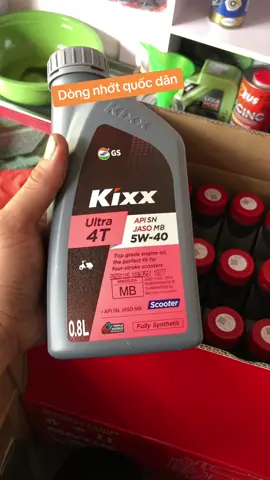 #kixx Ga 5w40 fully. Nhập khẩu chính hãng. Giá hạt dẻ mà nhớt lại êm🥰