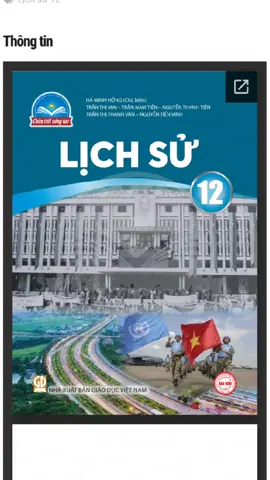 #CapCut  Bản mẫu SGK Chân trời sáng tạo môn Lịch sử 12 mới 😍 #sgk #chuongtrinhmoi #lop12 #chantroisangtao #lichsu #studywithme 