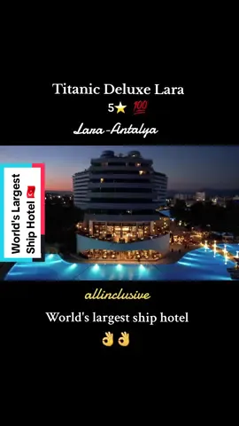 Titanic Deluxe Lara Antalya Türkiye #titanicdeluxelara #titanichotel #lara #belek #antalya #türkiye #turkey #herseydahil #allinclusive #resort #luxury #collection #tatil #tiktoktürkiye #reisen #viral #fypシ #foryou #reisetipps #mediterranean #Summer 