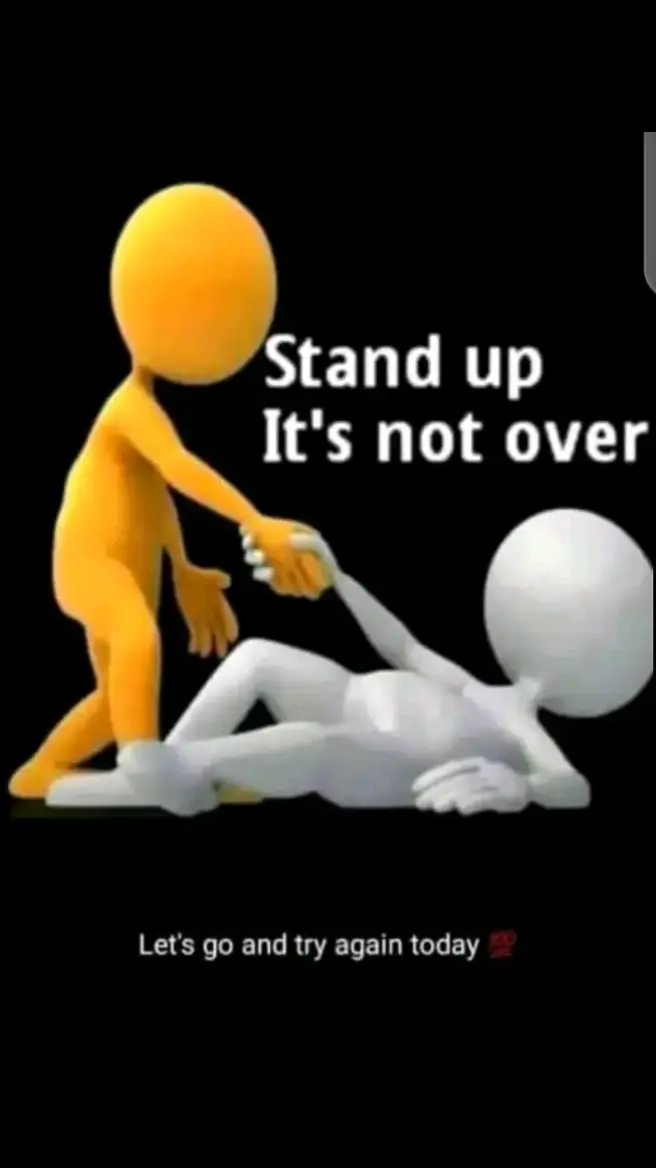 stand up for it is not over  but life continues