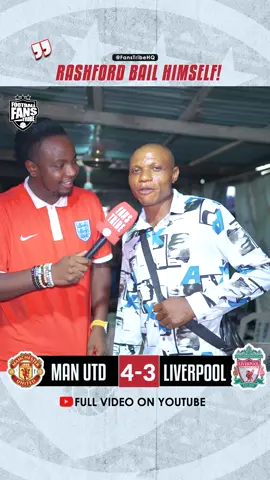 Watch the FULL INTERVIEW NOW on YouTube via link BIO 📺 🔥 🗣️ 😅  #naijafootball #naijatiktok #tiktoknigeria #PremierLeague #sportsontiktok #levelupafrica #africanfootball #facup Man Utd vs Liverpool highlights Reaction 
