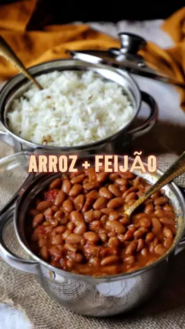 Arroz e feijão, a melhor combinação nas mãos dos brasileiros #comida #saude #arroz #feijao #brasil #comidabrasileira