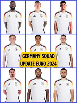 Germany Squad Euro Germany 2024 Qualitying And Friendly #germany  #germany🇩🇪    #squad #team #EURO2024 #eurogermany #gtbkaphansports #football #tiktok 