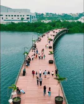 Puente Peatonal Laguna del Carpintero, Tampico, Tam. #tampico #lagunadelcarpintero #tampicohermoso #puertojaibo 