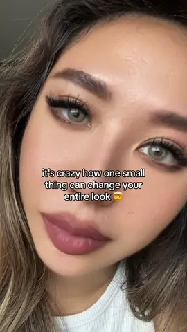 Imagine how these contact lenses can completely change your entire look!😲 @otakulens_official Brown Bear 🐻 on dark brown eyes. 👀 #otakulens_official #viral #contactlens #eyes #brownbear🧸 