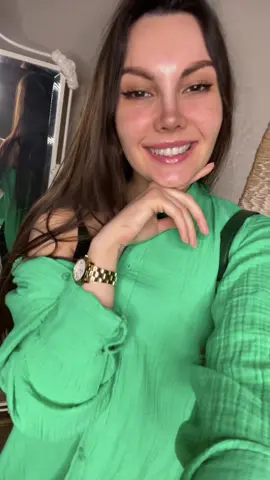 Wearing my green! 🍀
