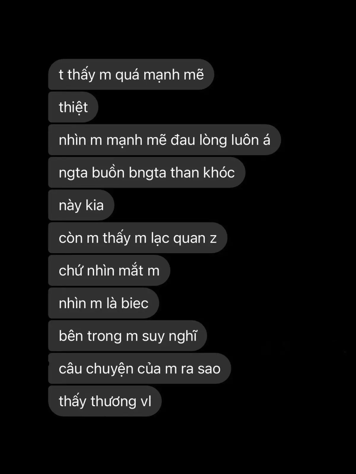 biết thì thương t chút cũng đỡ😄