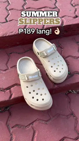 Summer sandals/clogs/slippers 🥰 #mirano #miranoslippers #clogs #summerslippers 