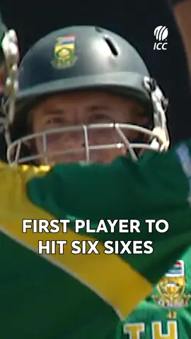 Herschelle Gibbs smashes six sixes in an over 💥 #Cricket #CricketLover #HerschelleGibbs #SouthAfrica 