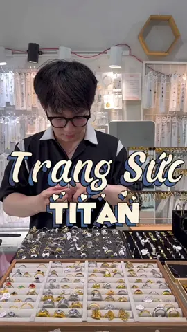 Phụ kiện trang sức titan Cần Thơ #ghebatreiew #reviewcantho #cantho #phukientrangsuc #titan #phukien 
