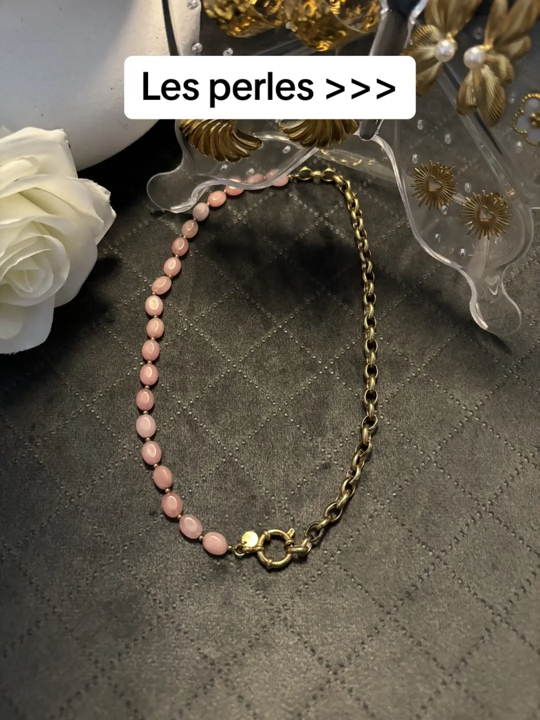 #bijoux #collier #collierperles 