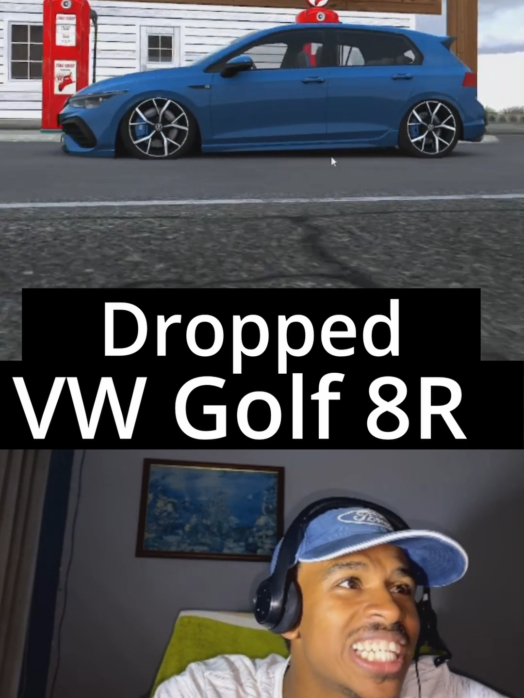 Golf 8R #vw #vwgolf #golf #golf8 #vwgolf8 #golf8r #gti #vwgti #stance #stanceisnotacrime #static #dropped #air #suspension #fyp #live #streaming #stream #gameplay #assettocorsa #greekgodpeep