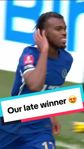 Our stoppage-time winner! 😮‍💨 #Chelsea #CFC #EmiratesFACup #Chukwuemeka #Palmer