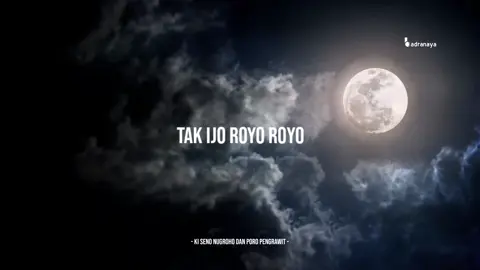 Lir Ilir - Oleh Ki Seno Nugroho dan Poro Pengrawit #lirilir #kisenonugroho  #badranayaapparel 