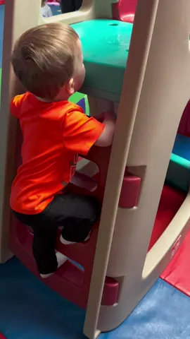I can hardly keep this kid out of the ball pit #fyp #foryoupage #kidsoftiktok #gymnasticsforkids #kidsgymnastics #rockingandrolling 