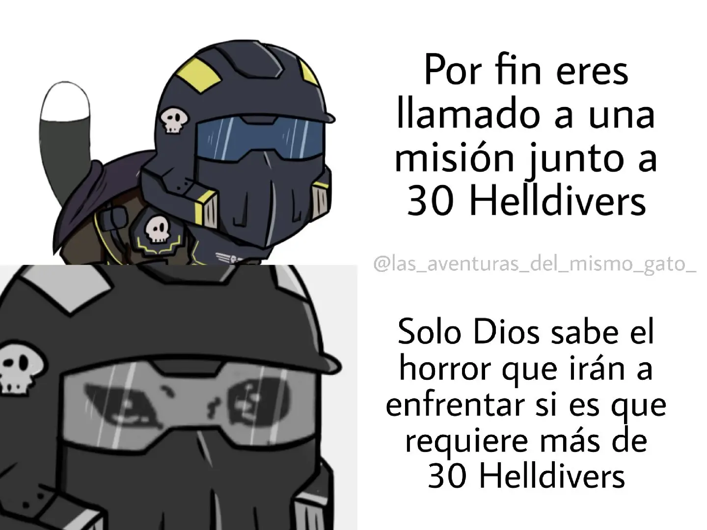 Miniicompilación de memes de Helldivers 2 Parte 3 . . . #gato #gatos #gatito #gatitos #helldivers2 #videojuegos #juego #videojuego #juegos 