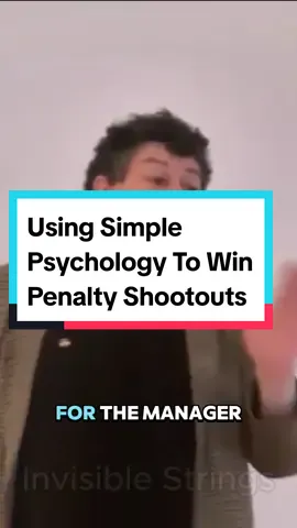 Using Simple Psychology To Win Penalty Shootouts #psychology 
