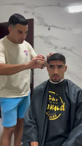 💈 El nuevo look de Achraf Hakimi 🎥 IG/ hemmed_ben #hakimi #achraf #deportesentiktok #tiktokfootballacademy #psg #marruecos 