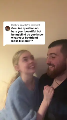 Replying to @LAMBYY Do I know what my boyfriend looks like? #fyp #fypage #foryoupage #disabled #blind #awareness #boyfriend #girlfriend