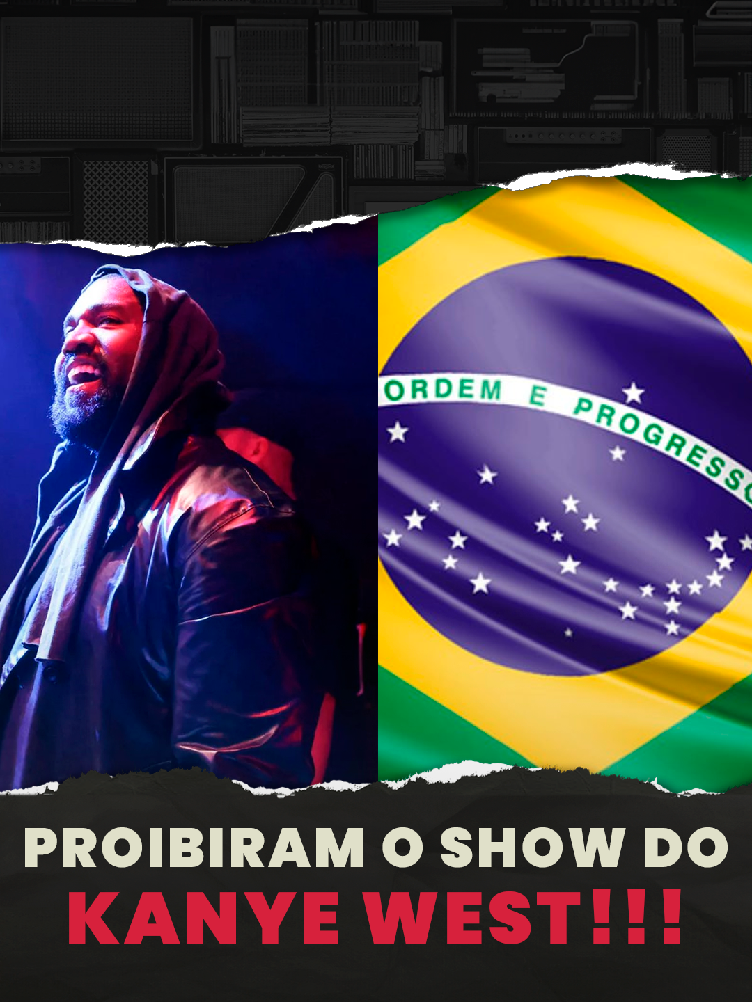 Kanye West proibido no Brasil... #Trapnacional  #trapbrasil  #trapbrasileiro  #trapbr  #rapbrasil  #rapnacional  #rapbr  #rapbrasileiro  #trapgringo  #trap #tiktok #kanyewest #kanye