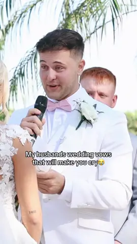 Crying all over again 😭💗 full vows on yt: mariah and bill 