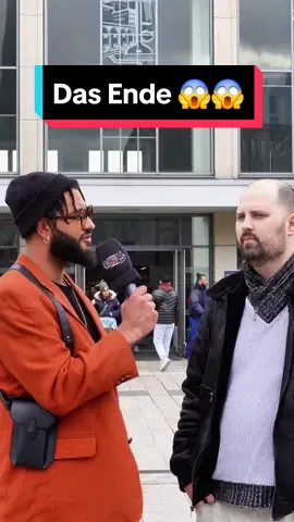 Das Ende 😱 #fy #foryou #foryoupage #fyp #fypシ #fypシ゚#viral #fypage #fyy #fyyy #strassenumfrage #Video #videoviral #viral #StreetTalkTV 