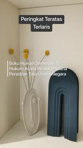 Buku Hukum Semester 5 - Hukum Acara Perdata Pidana Peradilan Tata Usaha Negara #Bukuhukum #mahasiswa #fakultashukum 