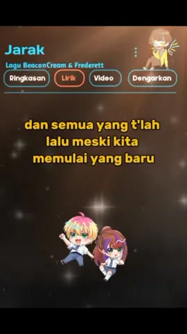 BeaconCream & Frederett - Jarak lyirics #beaconcream #frederett #jarak #lagulyrics #lyrics #lagu #lirik #fyp #bakwanfightback #bakwansmp 