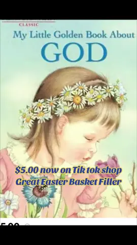 $5.00 now great easter basket filler #easter #easterbasket #easterbasketideas #god #faith #tiktokfinds #books #kids #littlegoldenbooks 