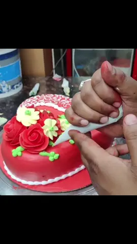 Full Red colour Cake#cakedecorating #cake #foryoupage #حلويات #tiktok #asmr #diliciousfood #fyp #trending #viral @Top-Cake-Master @Top-Cake-Master @decoration cake @fans @🇳🇱⚽️Sportعالم الرياضة🥋🇲🇦 @food foodie @Football-King @Top-Cake-Master 