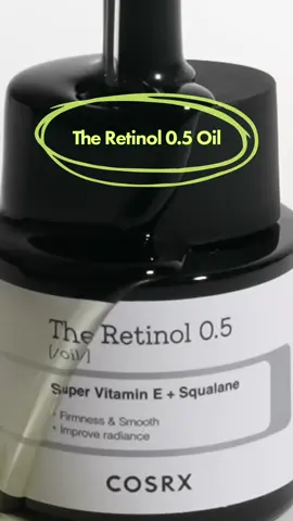 Youthful looking skin with #retinol #oil 💕😉 #cosrxuk #tiktokmademebuyit #skinbarrier #cosrx #youthfulskin 