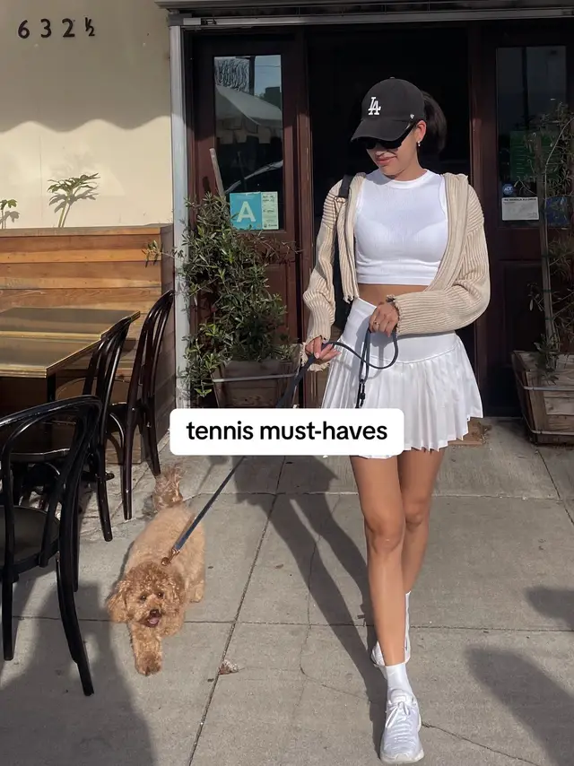 my new personality ✨ #tennis #sports #sportsfit @Skylar Clean Beauty @Vacation Inc. @Liquid I.V. @target 