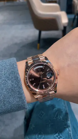 cf cùng siêu phẩm #Rolex #228235a #chocolate siêu đẹp New 2024 Ctv 1.2xx tỷ #xuhuong #fyp #Đồnghồ #DayDate 