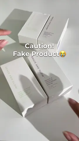 Mau glowing, malah ancur gara-gara produk palsu! Hati-hati ya, Elegants!😭✨ #GraceandGlow #ForEleganceOnly 