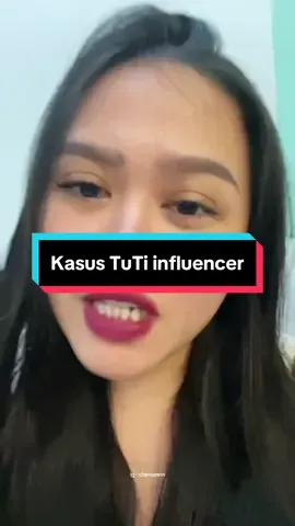 Kasus TuTi influencer skincare, pelajaran buat semua brand. Semangat!! @Dutakonsumen #bahaskasus #tiktoktaiment #opinipribadi #kasusviral #storytime #skincare #fyp 