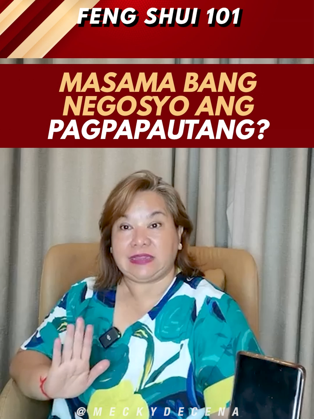 Masama bang negosyo ang pagpapautang? #utang #pagpapautang #negosyo #fengshui  #fengshuitips  #ready2024withMGD  #fengshui101withMGD  #meckyourmove  #meckydecena  #meckyknows  #hofsmanila  #hofs  #fyp  #trendingnow  #trending