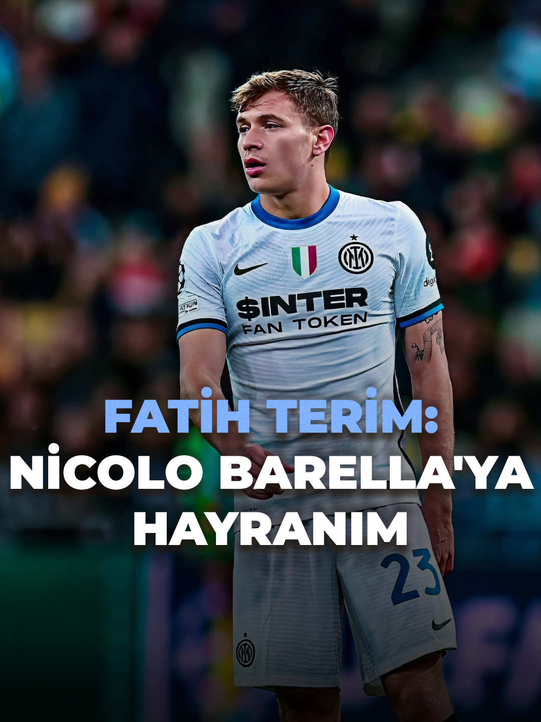 🇮🇹 Baştan aşağı komple orta saha: Nicolo Barella. #gdhspor #barella #inter #fatihterim