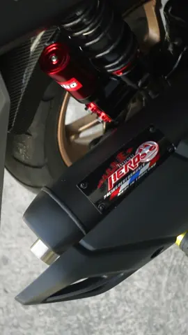 Racing Hero Power Pipes For Nmax v2 Sound Check ☠️ #surfymotorcyclephilippines #nmaxv2 #nmax #muffler #racinghero 
