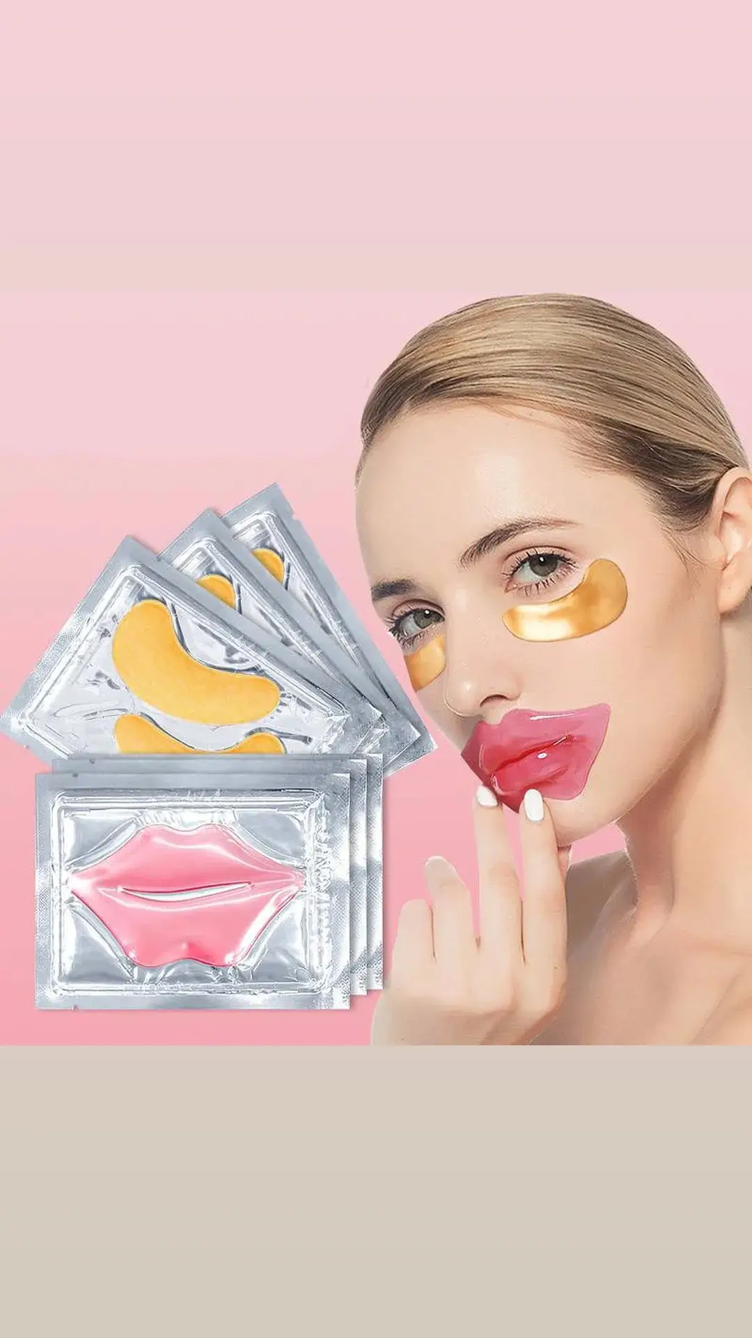 eyes and lips mask for a soft, clear and moisturizing face 1500 per set