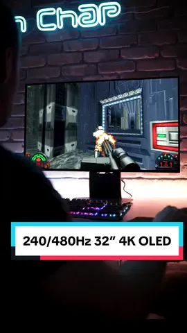Unboxing the World’s 1st 240/480Hz Gaming Monitor! 🔥…oh and it’s 32-inch 4K HDR OLED 🤤 What’s the first game you’d play on this?? (Maybe not Dark forces? 😅) You can Pre-order the LG UltraGear 32GS95UE now, and quite honestly the $1,399 price tag isn’t terrible for the specs. REVIEW coming soon 👍 #gaming #4k #oled #gamingmonitor #pcgaming #GamingSetup #lg #fyptech @LG Electronics USA 