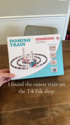 We love a good find in this house! 🚂 #dominotrain #dominotraintoys #sahm #toddlertoy 