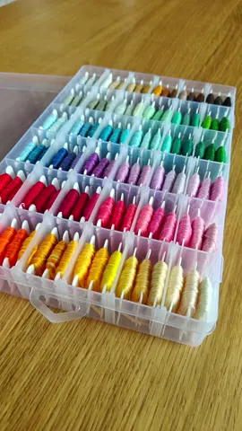 Done organizing 🧵🌈🤩 Follow or stay tuned for more stitches ✖️🫶🏼 #organize #crossstitch #satisfying #satisfyingvideo   #embroidery #needlework  #embroideryart #stitchingjoy #craftinghappiness #handmadestitches #threadedcreativity #modernembroidery #sewunique #embroiderylove #craftyhands #diystitching #timelapse #timelapseart #timelapsevideo #trending #viral #artsy   #craft #fyp #fypシ 