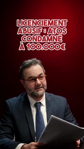 #Licenciement #abusif : #Atos condamné a 100 000€ d’#indemnités !  #Inaptitude #Reclassement #BurnOut #LicenciementAmiable #RuptureConventionnelle #Prudhommes #Avocat #Cadres #AviBitton 